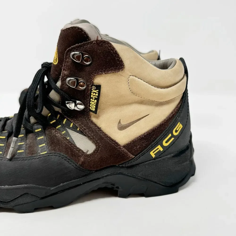 Vintage 2003 Nike ACG Waterproof Goretex Hiking Boots
Brown Men’s Size US 7 - Picture 2 of 14